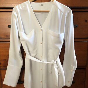 Wilfred Flowy Shirt with sash belt size XS